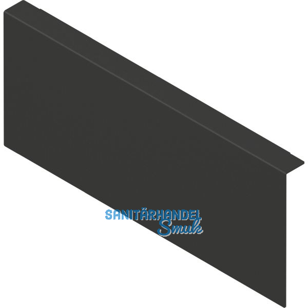 BLUM AMBIA-LINE Holzr�ckwandadapter. H�he K, B242 mm, Stahl Carbonschwarz