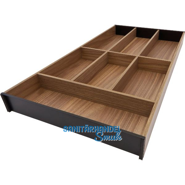 BLUM AMBIA-LINE Besteckeinsatz NL650mm,B300mm, Tennessee Nuss