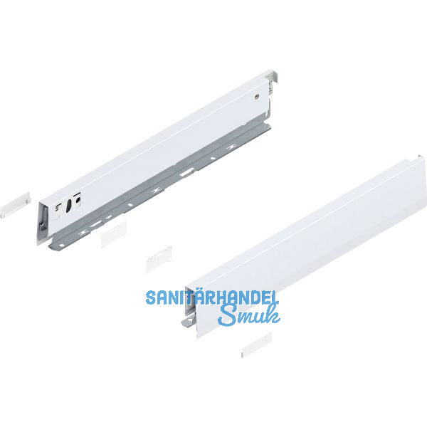 BLUM MERIVOBOX Zarge H�he N, NL 400, Seidenwei�-matt