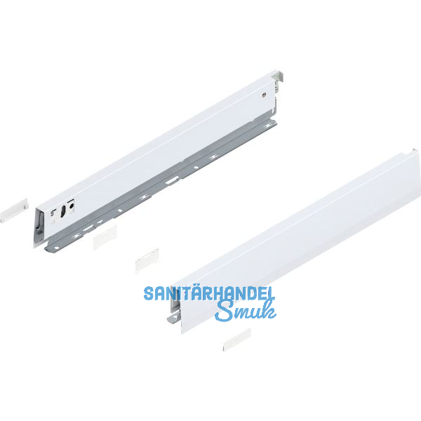 BLUM MERIVOBOX Zarge H�he N, NL 450, Seidenwei�-matt