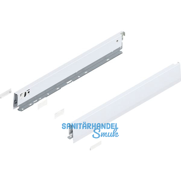 BLUM MERIVOBOX Zarge H�he N, NL 500, Seidenwei�-matt