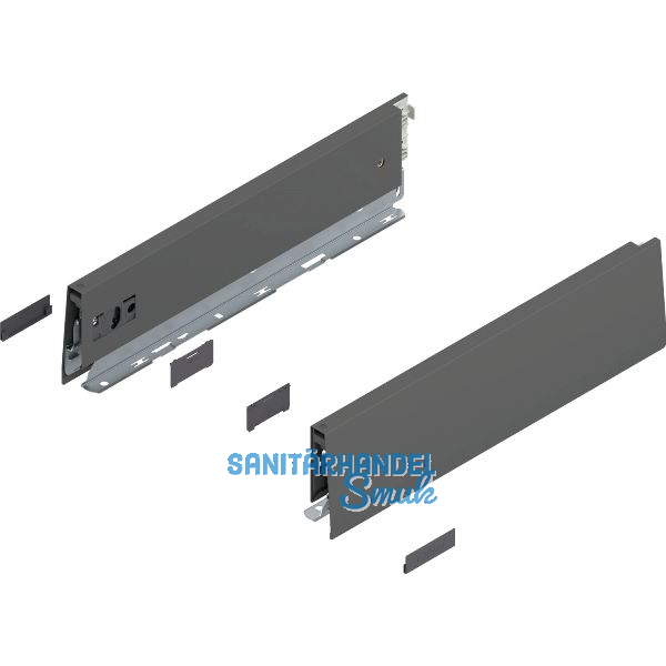 BLUM MERIVOBOX Zarge H�he M, NL 350, Oriongrau-matt