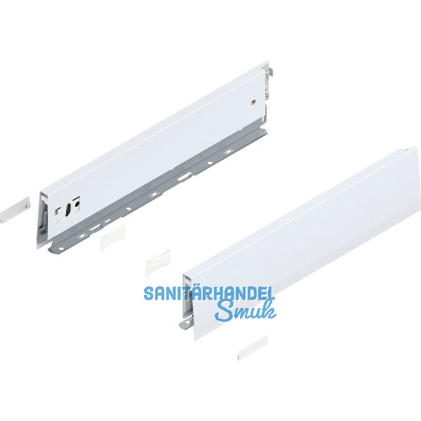 BLUM MERIVOBOX Zarge H�he M, NL 400, Seidenwei�-matt