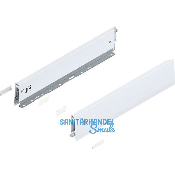 BLUM MERIVOBOX Zarge H�he M, NL 450, Seidenwei�-matt