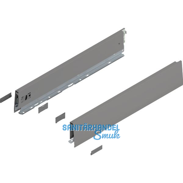 BLUM MERIVOBOX Zarge H�he M, NL 500, Indiumgrau-matt