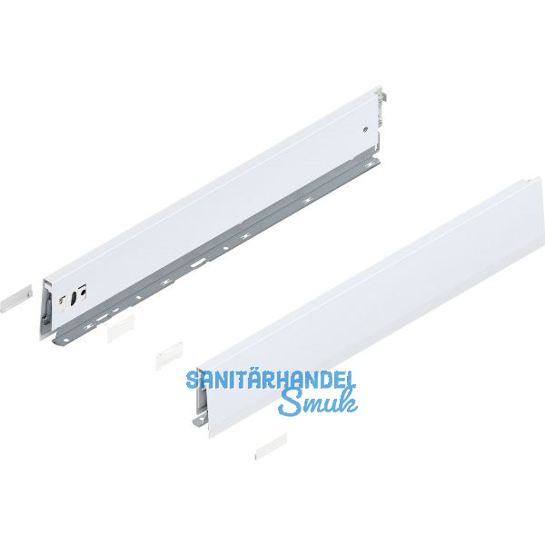 BLUM MERIVOBOX Zarge H�he M, NL 550, Seidenwei�-matt