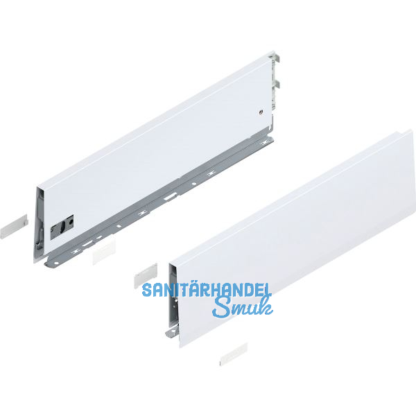 BLUM MERIVOBOX Zarge H�he K, NL 450, Seidenwei�-matt