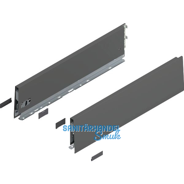 BLUM MERIVOBOX Zarge H�he K, NL 500, Oriongrau-matt