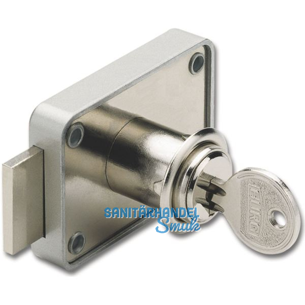 BURG W�CHTER MZ 83 Zyl.-Kastenschloss gleichsperrend, Zink vernickelt