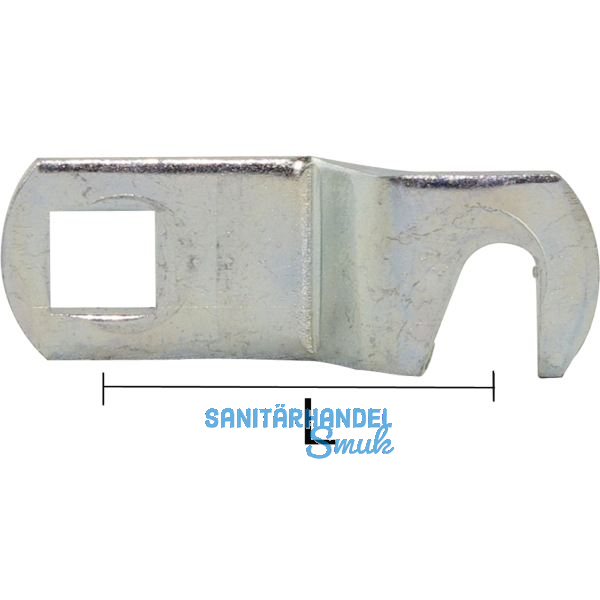 Sperrnase gekr�pft zu Holzmontagezylinder L�nge 25 mm, verzinkt