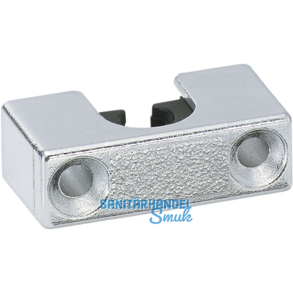 JUNIE Stangenf�hrung � 6 mm zum Aufschrauben, Stahl vernickelt