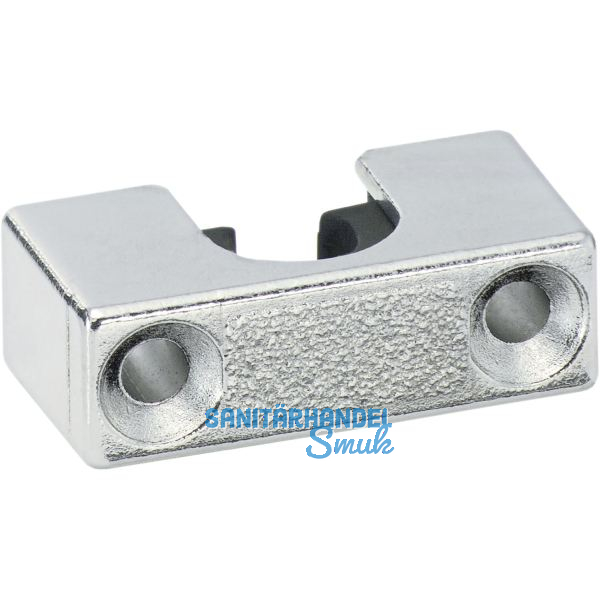 JUNIE Stangenf�hrung � 8 mm zum Aufschrauben, Stahl vernickelt