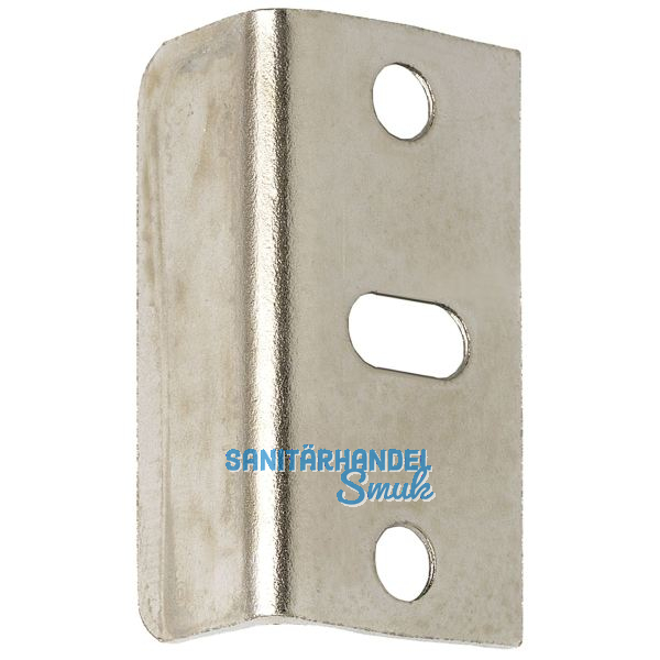Winkelschlie�blech 30x11x11 mm, Stahl vernickelt