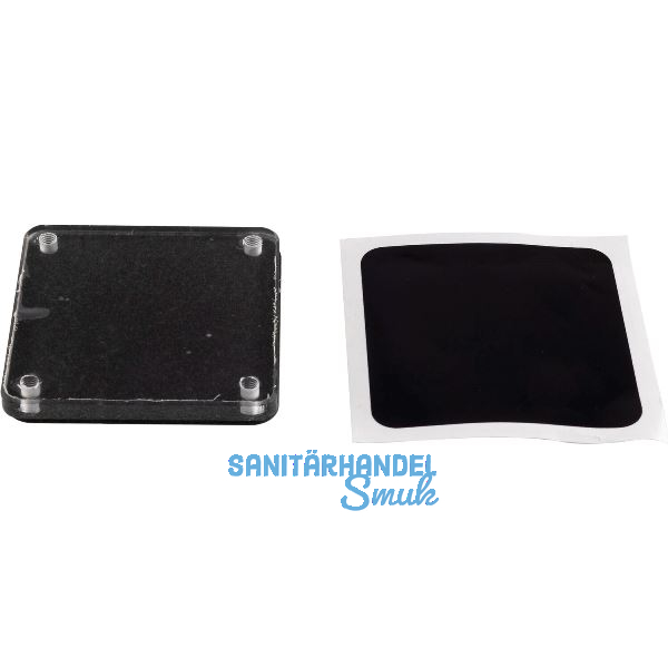 PS SOLO Glas-Montageset, Kunststoff schwarz