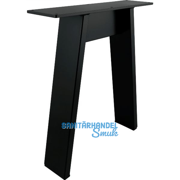 SIMAUSROM Bankkufe A-Form Breite 380 mm Stahl schwarz lackiert