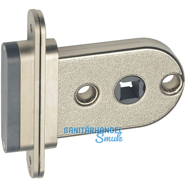 JUNIE Magnetschloss mit Seitenriegel, Dornma� 40mm, Zamak vernickelt