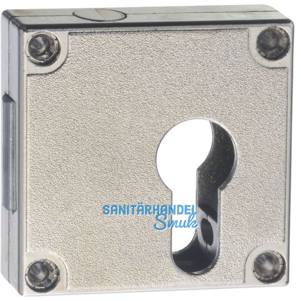 JUNIE 7405 Zylinder-Kastenschloss Dornma� 40 mm, Messing vernickelt