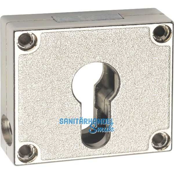 JUNIE 7445 Zylinder-Kastenschloss Dornma� 25 mm, Messing vernickelt