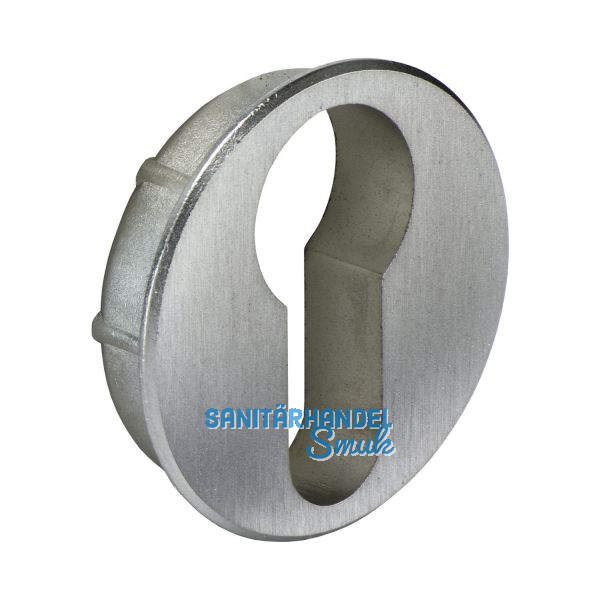 JUNIE Rosette f�r Profilzylinder rund, Zamak vernickelt