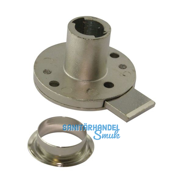 HEKNA Zylinder-Kastenschloss 3012 Lade, Dornma� 40 mm, Zamak vernickelt