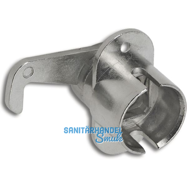 HEKNA Zylinder-Rollladen Aufschraubschloss 503 SYSTEM 24 rechts,Zamak vernickelt