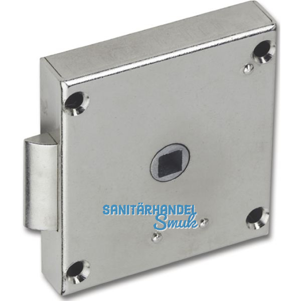 HEKNA Zylinder-Fallenschloss 920 Dornma� 32 mm, Stahl vernickelt