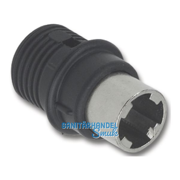 HEKNA Zylinder-Druckschloss 6026 E, Geh�use Kunststoff schwarz