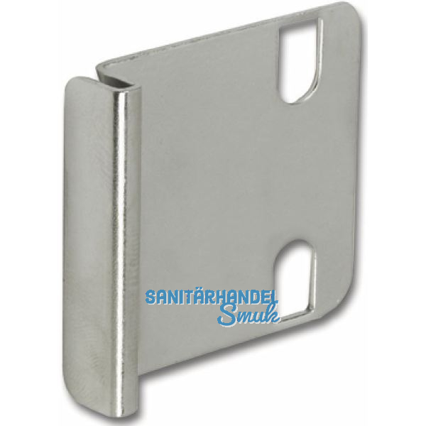 HEKNA Anschlagwinkel 5 mm Riegelanschluss, vernickelt