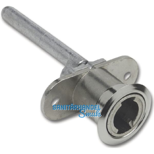 HEKNA Zentralverschluss 13010 - � 16,5 mm, L 20,5 mm, Zamak vernickelt