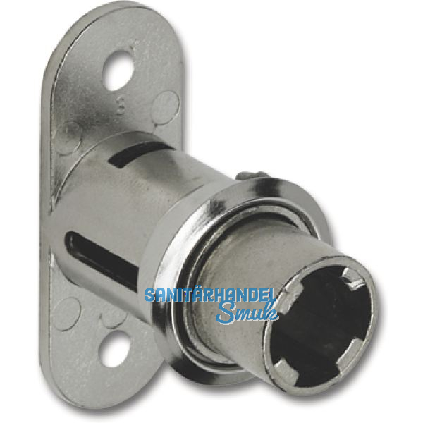 HEKNA Zylinder-Druckschloss 6026 Zamak vernickelt