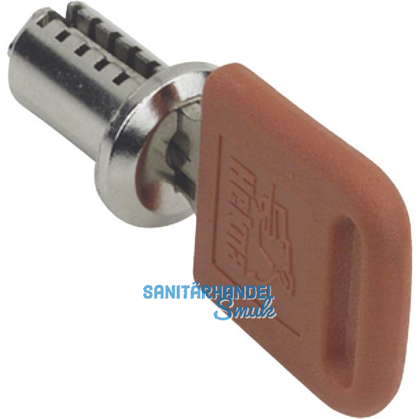 HEKNA Baustellenschl�ssel zum Schlie�en des Schlosses vor Zylindermontage