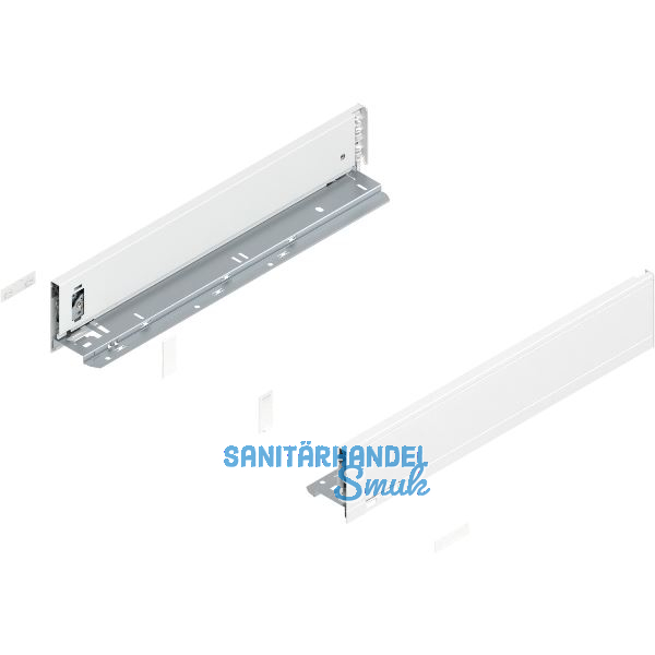 BLUM LEGRABOX pure SET H�he M, BLUMOTION S, 70kg, NL 550, Seidenwei�