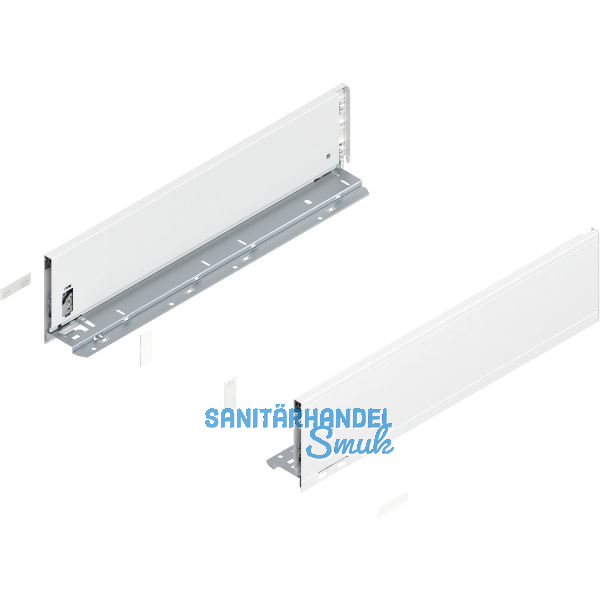 BLUM LEGRABOX pure SET H�he K, BLUMOTION S, 40kg, NL 300, Seidenwei�