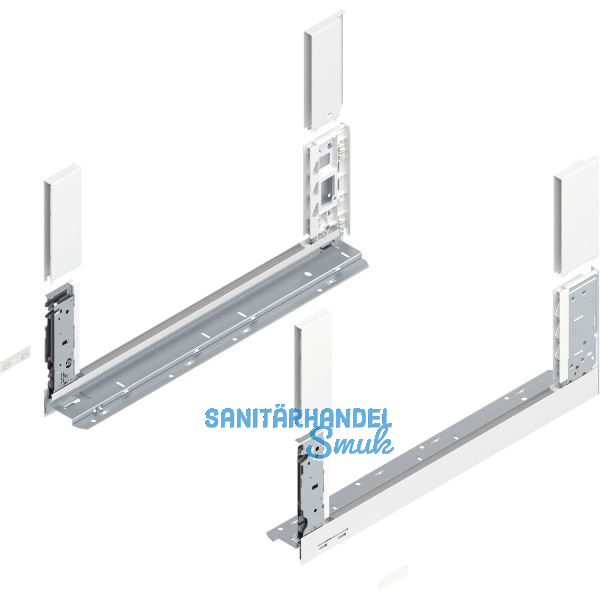 BLUM LEGRABOX free SET H�he C, BLUMOTION S, 40Kg, NL 550, Seidenwei�