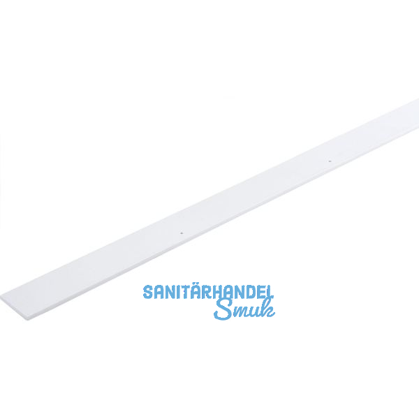 Schlagleiste flach 30 mm, L 2500 mm, Kunststoff wei�