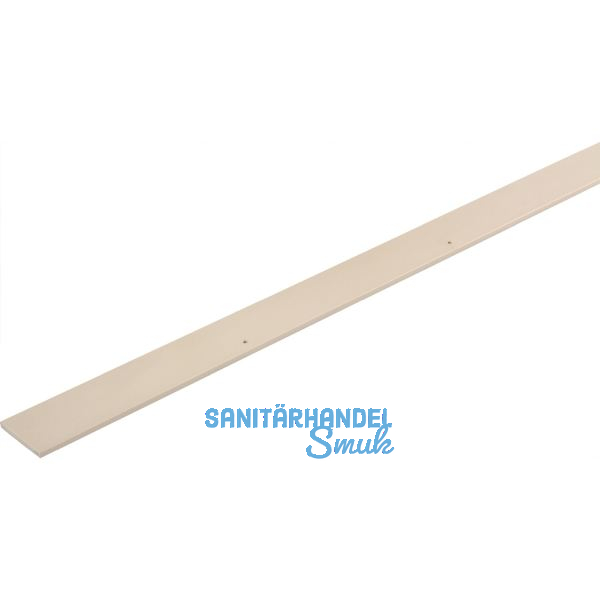 Schlagleiste flach 30 mm, L 2500 mm, Kunststoff beige