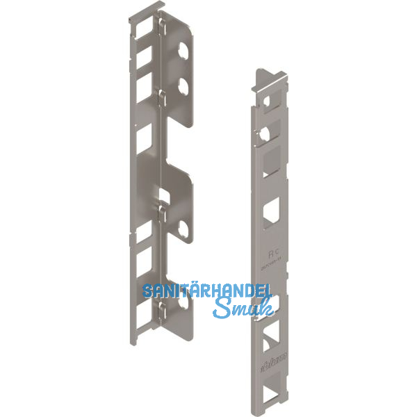 BLUM LEGRABOX Holzr�ckwandhalter H�he C, vernickelt