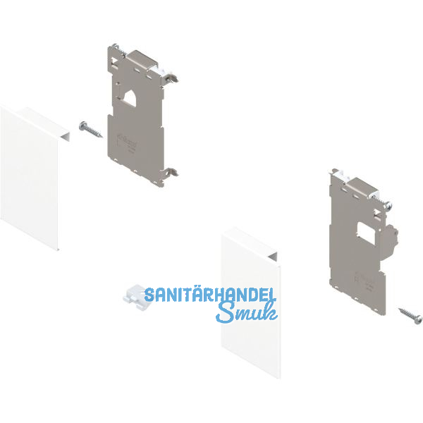 BLUM LEGRABOX Fronthalter Innenschubkasten H�he M, Seidenwei�-matt