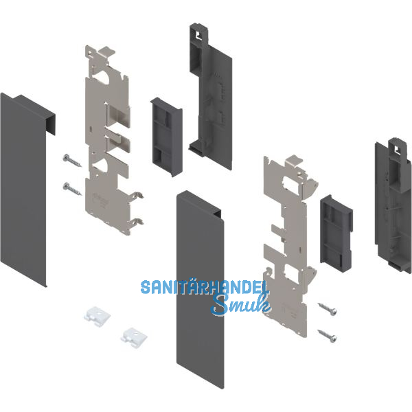 BLUM LEGRABOX Fronthalter Innenauszug mit Einschubelement H�he C, Oriongrau