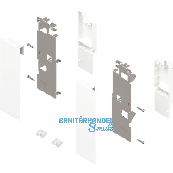 BLUM LEGRABOX Fronthalter Innenauszug mit Reling H�he C, Seidenwei�