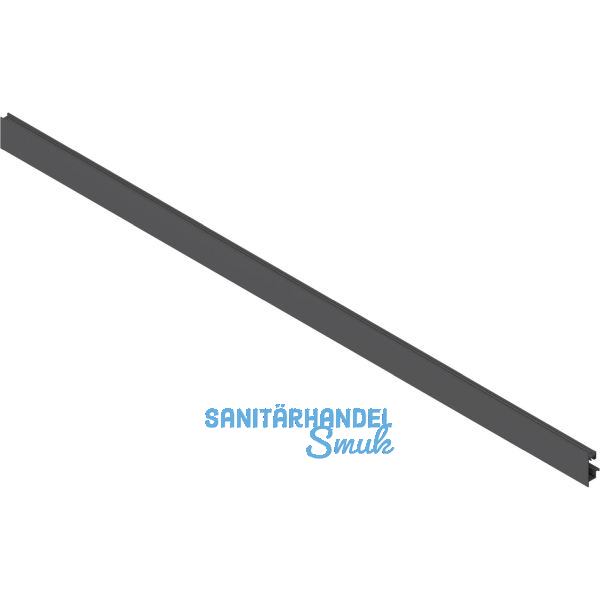 BLUM LEGRABOX Vorderst�ck mit Nut, L�nge 1043 mm, Aluminium Oriongrau-matt