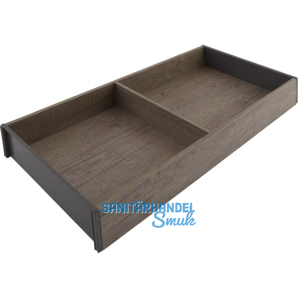 BLUM AMBIA-LINE Schubkastenrahmen breit, NL550mm, B200mm, Nebraska Eiche