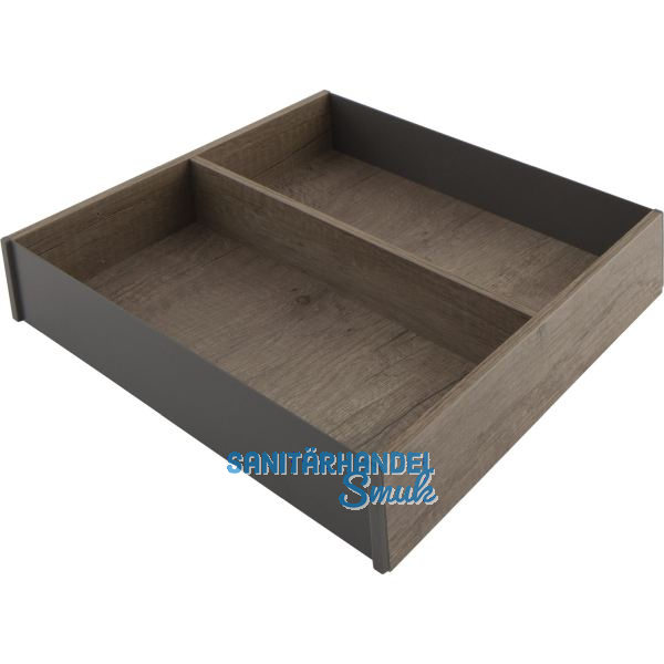 BLUM AMBIA-LINE Schubkastenrahmen ab NL270 mm, B242mm, Nebraska Eiche