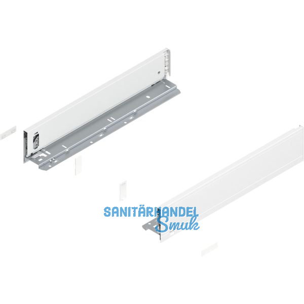 BLUM LEGRABOX pure SET H�he M, TIP-ON, 40kg, NL 300, Seidenwei�