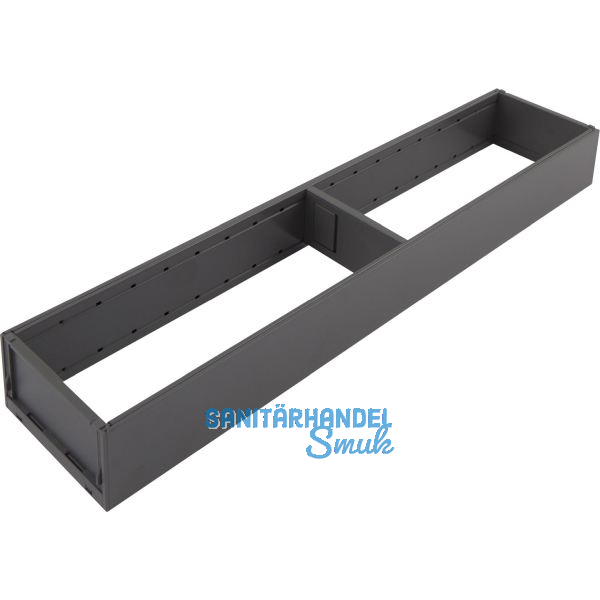 BLUM AMBIA-LINE Schubkastenrahmen schmal, NL550mm, Stahl Oriongrau matt