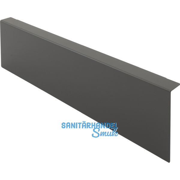 BLUM AMBIA-LINE Holzr�ckwandadapter. H�he M, B242 mm, Stahl Oriongrau