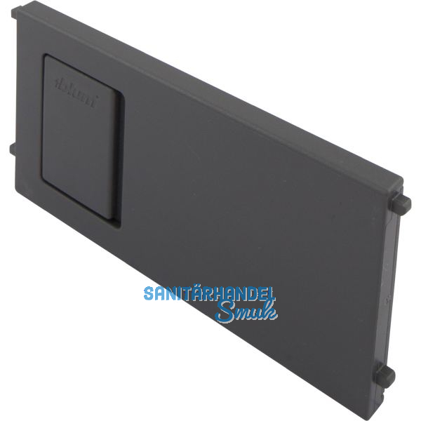 BLUM AMBIA-LINE Querteiler zu Schubkastenrahmen schmal, B100mm, KS Oriongrau