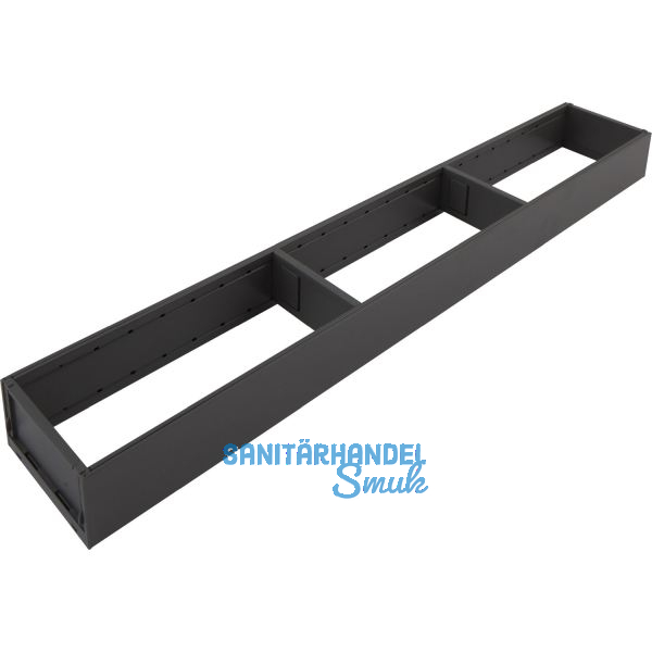 BLUM AMBIA-LINE Schubkastenrahmen schmal, NL650mm, Stahl Oriongrau matt