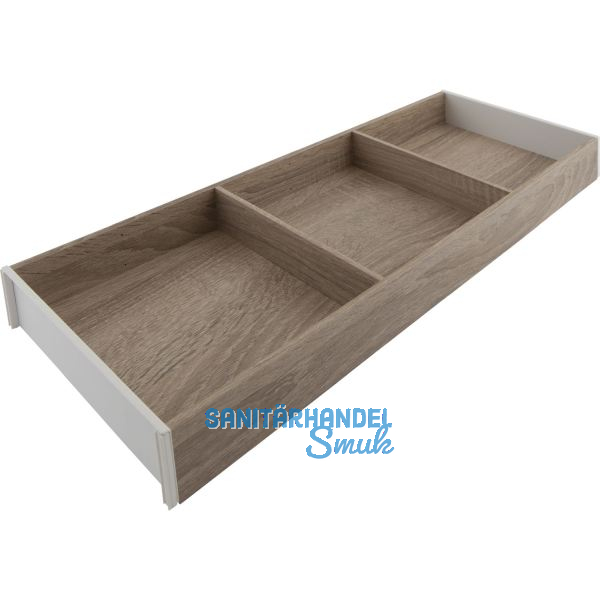 BLUM AMBIA-LINE Schubkastenrahmen breit, NL650mm, B200mm, Bardolino Eiche