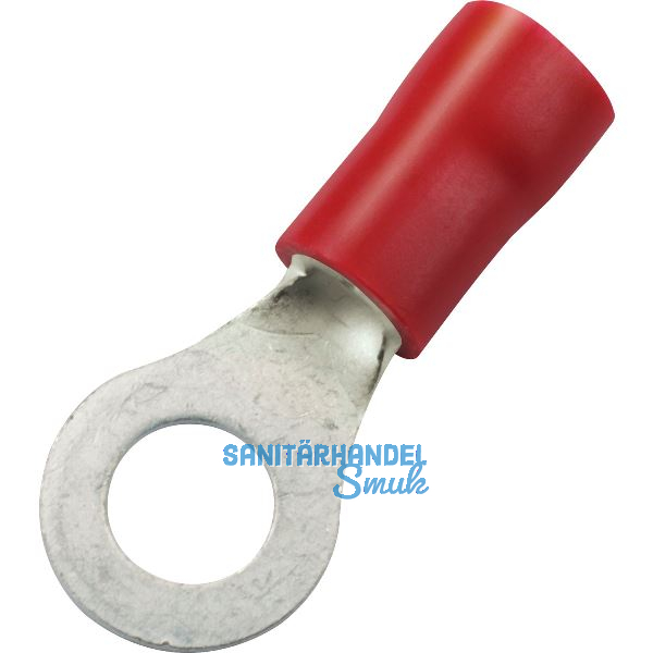 Ringkabelschuh M4 Querschnitt 0,5 - 1,5 mm� isoliert rot